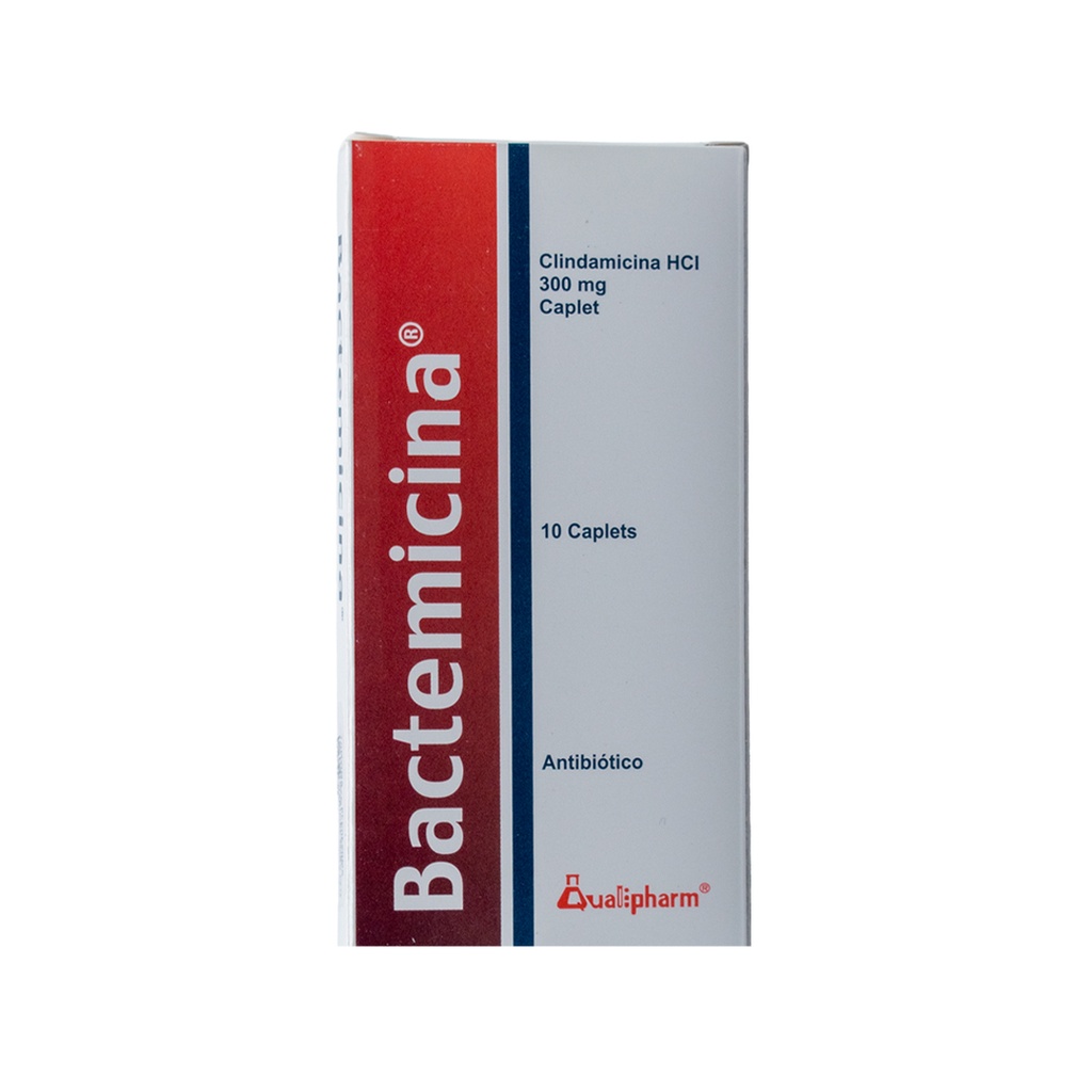BACTEMICINA 300 MG * 10 CAPSULAS Qualipharm