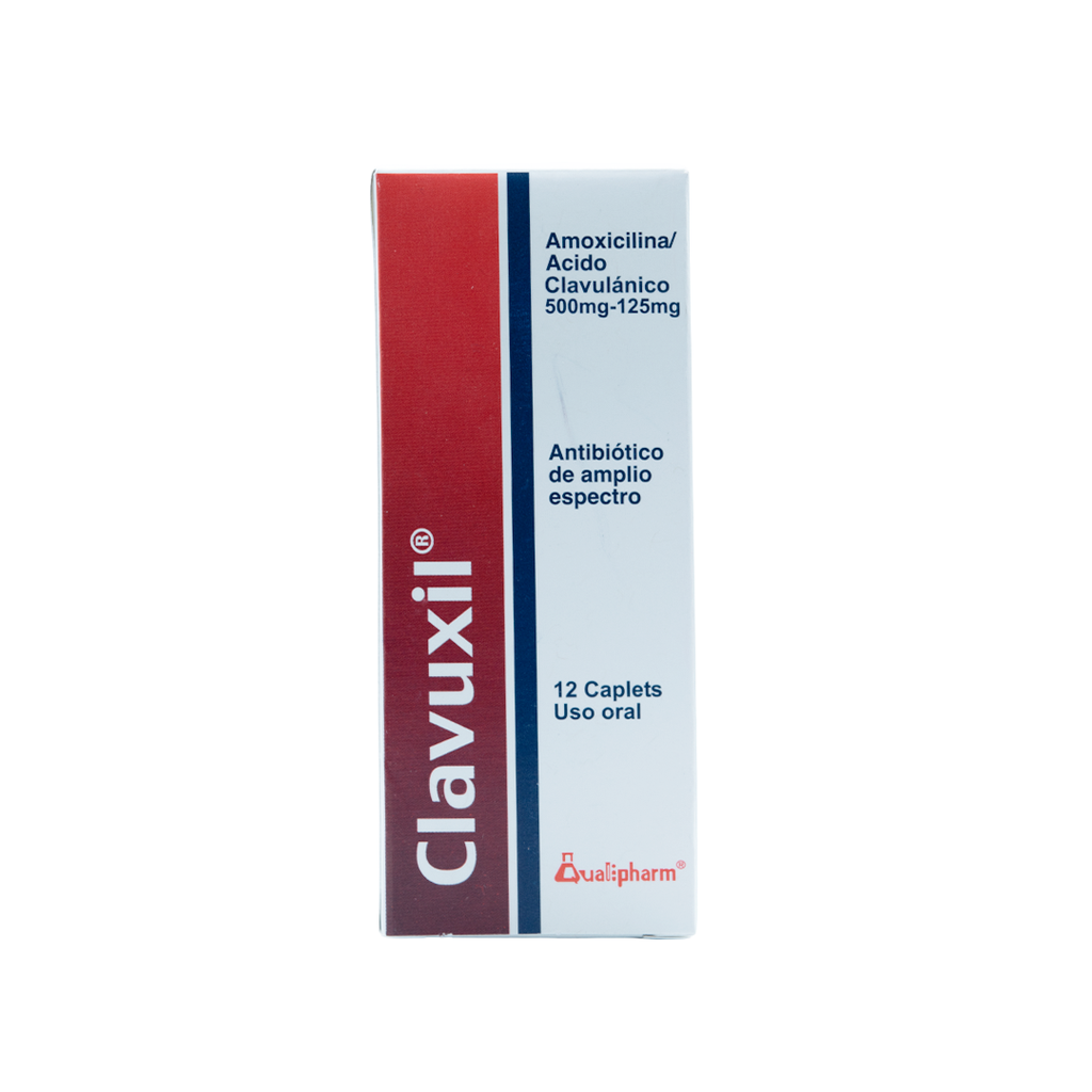 CLAVUXIL 500 MG * 12 TABLETAS. Qualipharm