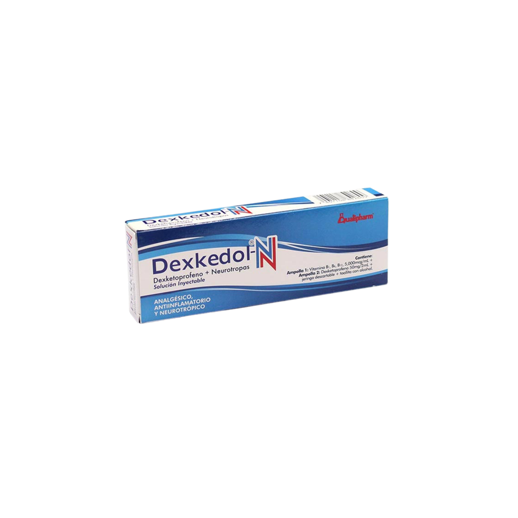DEXKEDOL-N 50MG/2ML * 2 AMPOLLAS Qualipharm