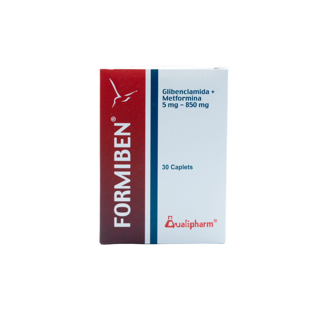 FORMIBEN 5/850mg * 30 CAPLETS. Qualipharm