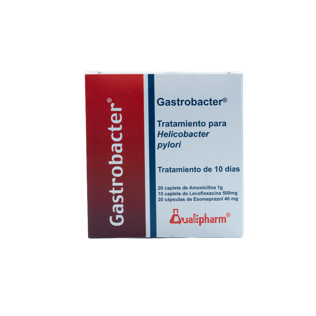 GASTROBACTER TRATAMIENTO * 10 DIAS. Qualipharm