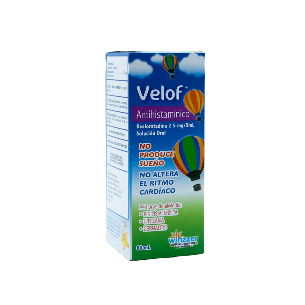 Velof Solucion (2.5mg/5ml) x 60ml WINZZER