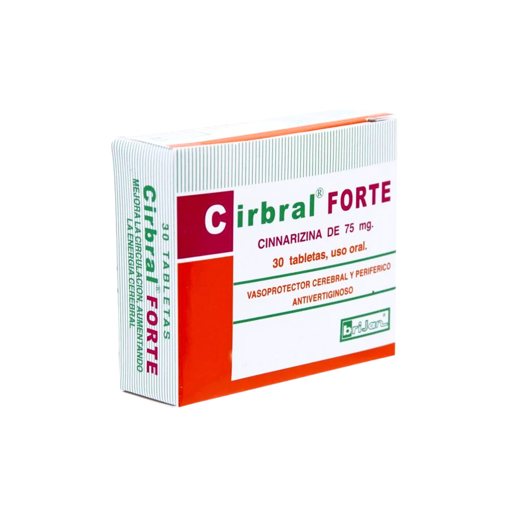 Cirbral Forte Tabletas 75 mg EXCEL