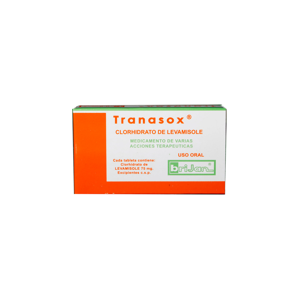 Tranasox Tabletas 75mg x 2u EXCEL