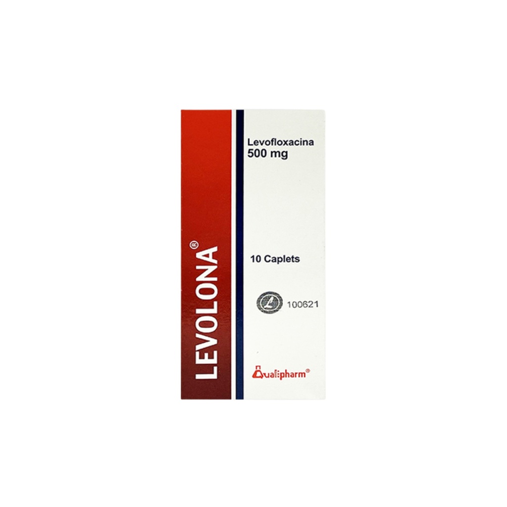 Levofloxacina 500mg x 30 Tabs. Tabletas S/B INDUSTRIA FARMACEUTICA, S.A.