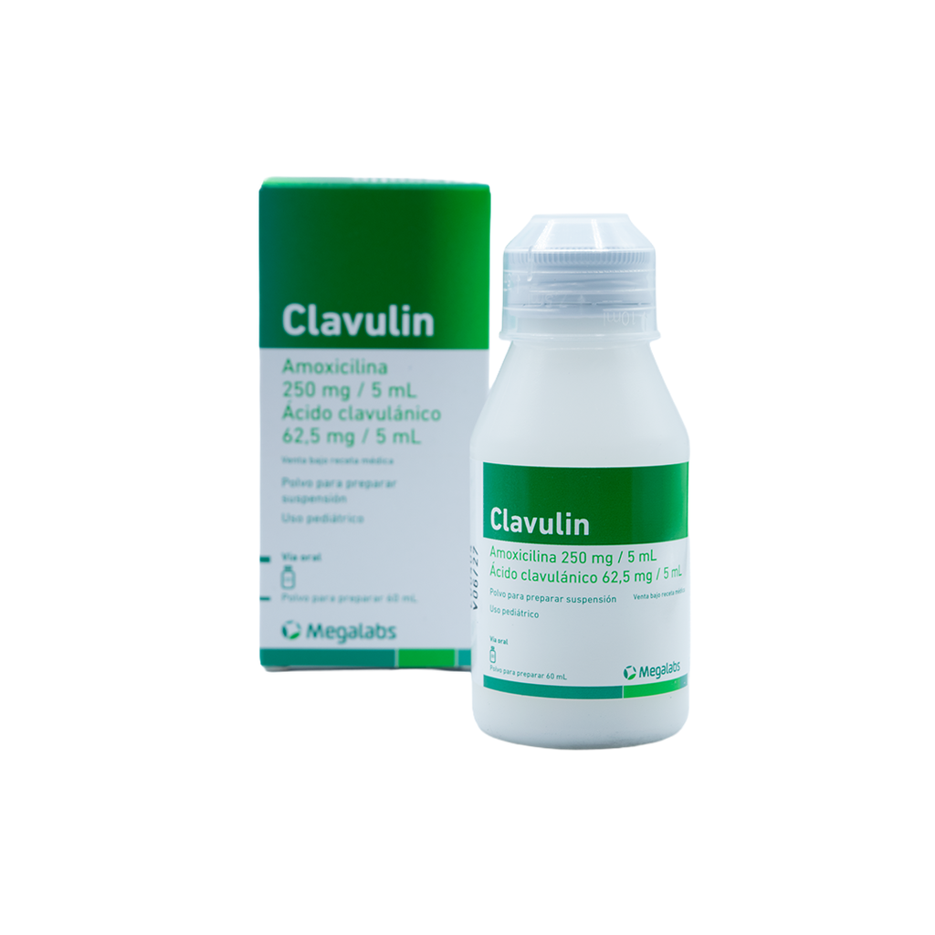 CLAVULIN 250mg Susp.60ml Roemmers