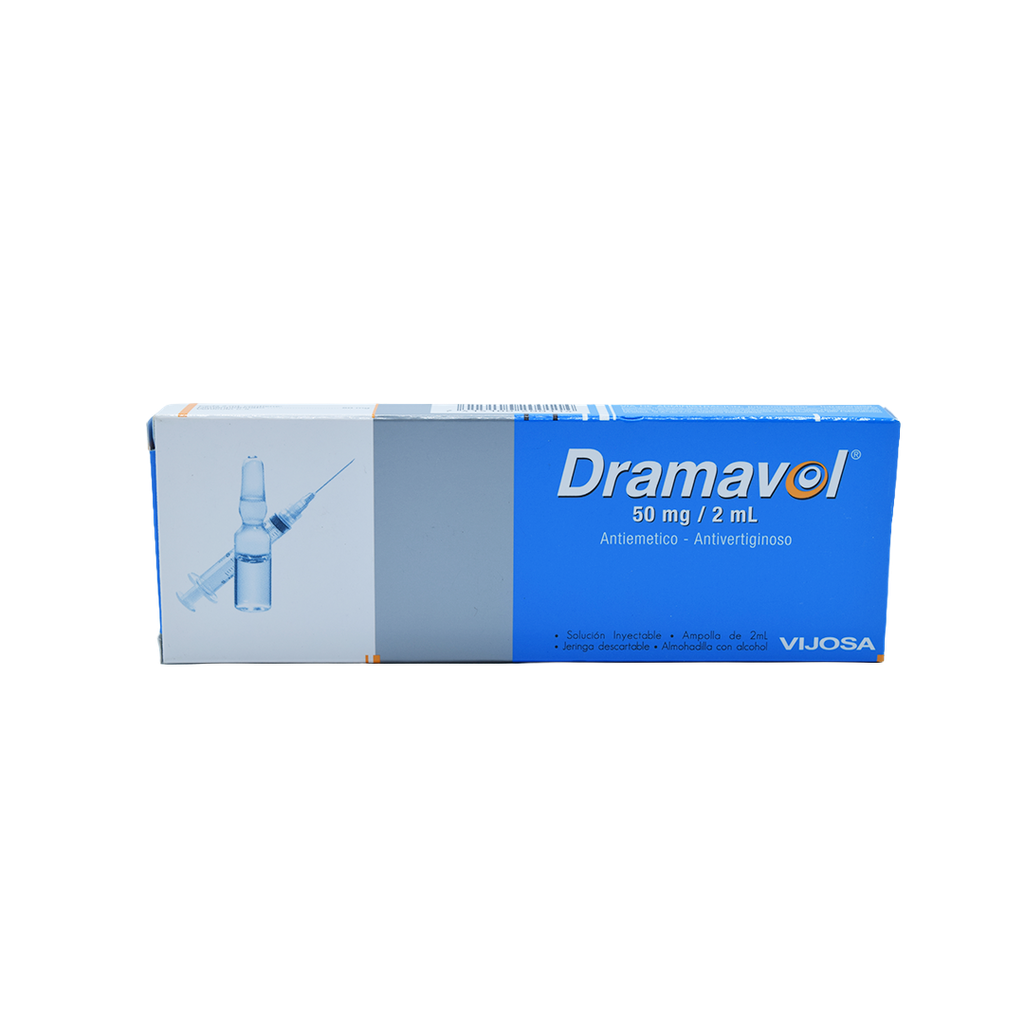 DRAMAVOL AMPOLLAS 50MG X 1 Vijosa