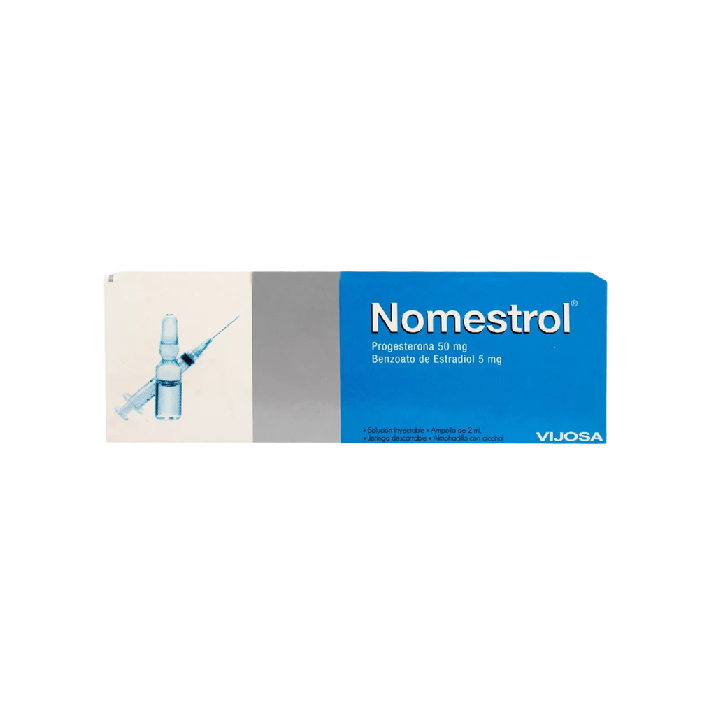 NOMESTROL AMPOLLAS 2ML X 1 Vijosa