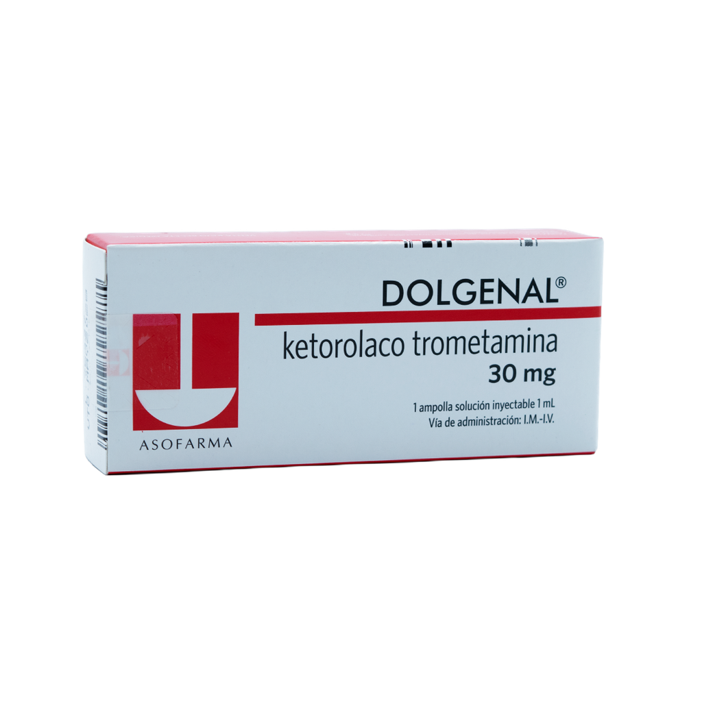 DOLGENAL 30 MG. x 1 AMPOLLA ASOFARMA