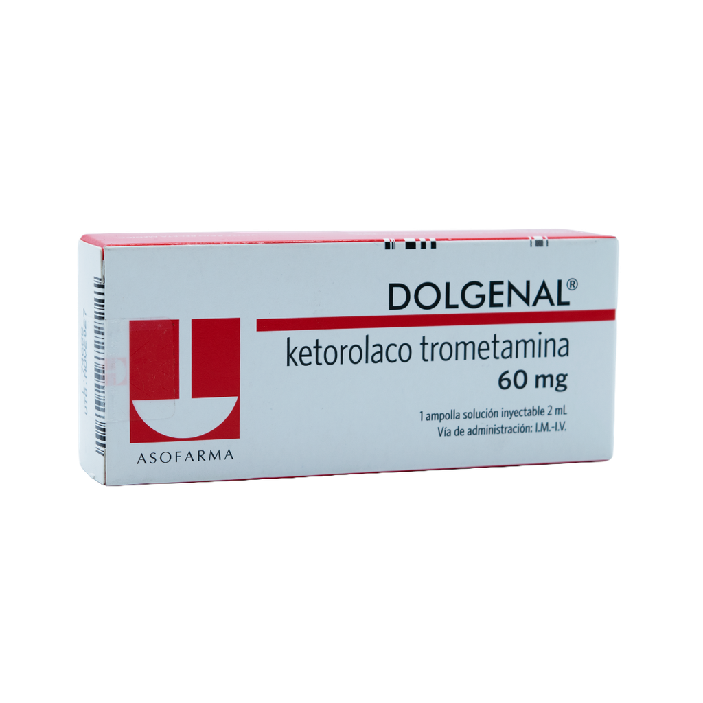 DOLGENAL 60 MG. x 1 AMPOLLA ASOFARMA