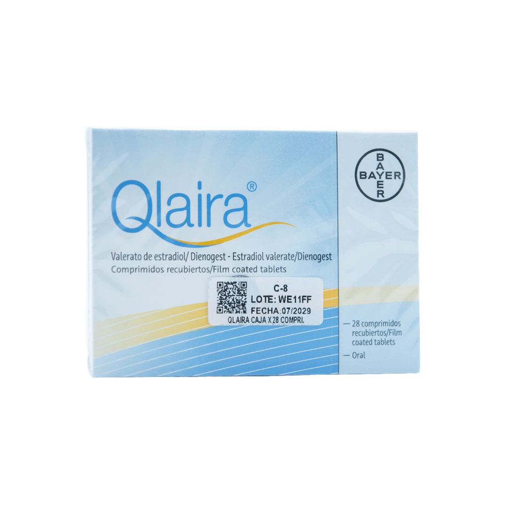 QLAIRA x 28 COMPRIMIDOS. BAYER SCHERING