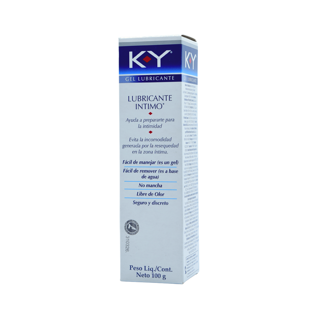 K-Y GEL LUBRICANTE TUBO 100 GRS. DUREX