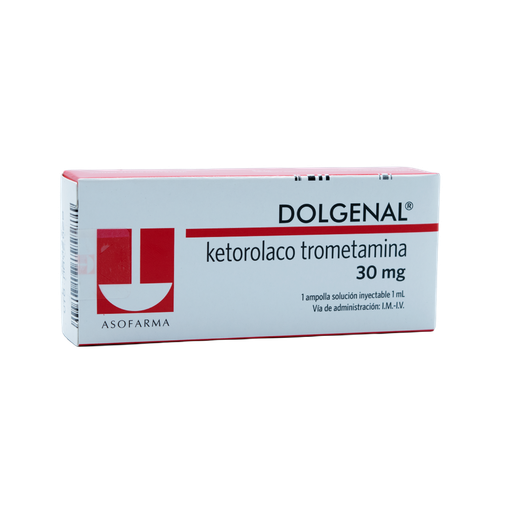 [LB-200-031-N-0008] DOLGENAL 30 MG. x 1 AMPOLLA ASOFARMA