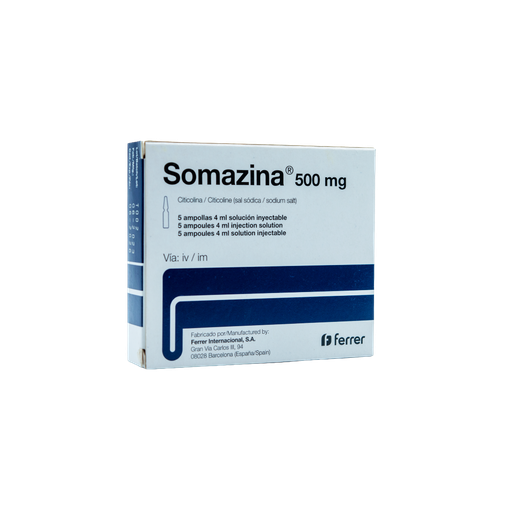 [LB-201-031-N-0011] SOMAZINA 500 MG/4 ML x 5 AMPOLLAS. FERRER