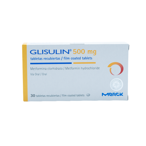[LB-112-031-N-0005] GLISULIN  500mg x 30 TABLETAS. Merck