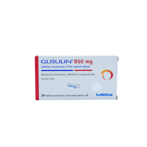 [LB-112-031-N-0006] GLISULIN  850mg x 30 TABLETAS. Merck