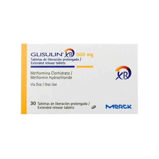 [LB-112-031-N-0007] GLISULIN "XR"  500 MG. x 30 TABS. Merck