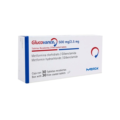 [LB-112-031-N-0011] GLUCOVANCE 500/2.50 MG. x 30 TAB. Merck