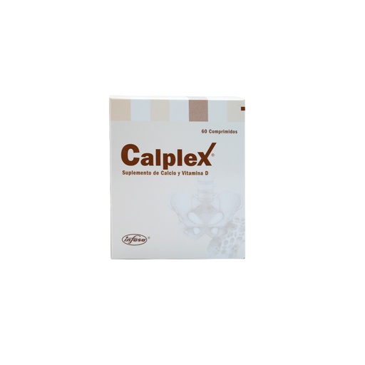 [LB-073-003-N-0339] CALPLEX DE 60 COMPRIMIDOS INDUSTRIA FARMACEUTICA, S.A.