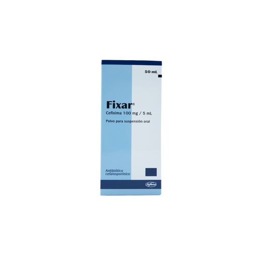 [LB-073-003-N-0352] FIXAR 100 MG/5 ML POLVO PARA SUSPENSION DE 50 ML INDUSTRIA FARMACEUTICA, S.A.