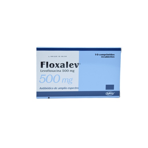 [LB-073-003-N-0355] FLOXALEV 500 MG. DE 10 TABLETAS INDUSTRIA FARMACEUTICA, S.A.