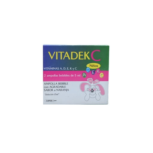 [LB-094-029-N-0001] Vitadek C Caja x 2 Amp. Niños LAFCO