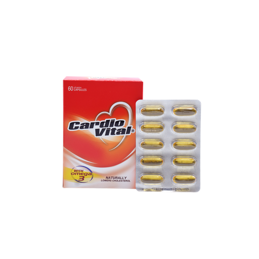 [LB-061-043-N-0010] CardioVital Capsulas Gel Caja de 60 + 10 Caps FARMAMEDICA