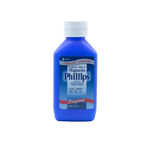[LB-018-005-N-0001] Leche De Magnesia Phillips Suspension Oral 120Ml Aspen OTC