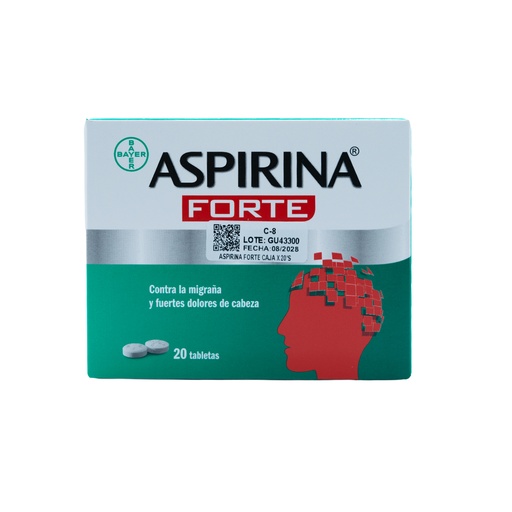 [LB-023-012-N-0013] ASPIRINA FORTE CAJA X 20'S BAYER OTC