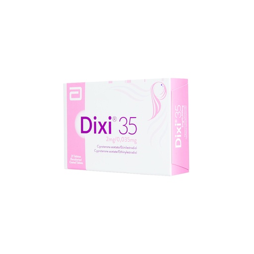 [LB-003-012-N-0002] DIXI 35 Caja X 21 TAB. REC.(FEM) Abbott