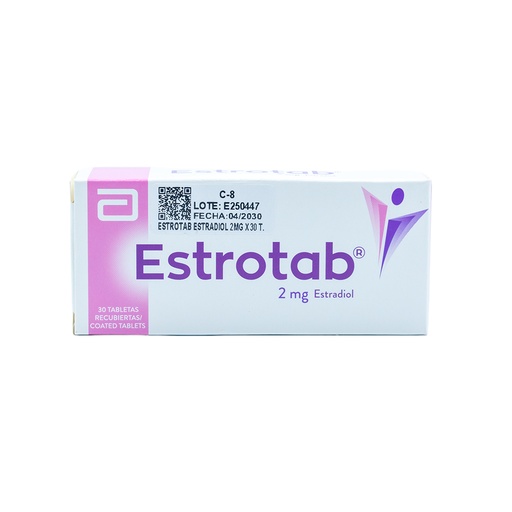 [LB-003-012-N-0004] ESTROTAB ESTRADIOL 2 MG C. X 30 T.(FEM) Abbott