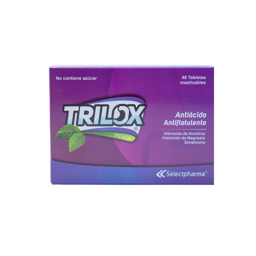 [LB-158-029-N-0009] TRILOX TABLETA MASTICABLE  blister x 8 (CAJA X 48 TABS SelectPharma)