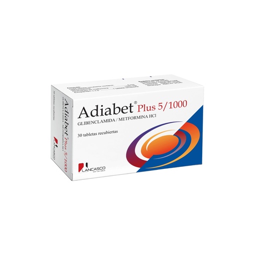 [LB-095-045-N-0020] ADIABET PLUS 5/1000 CAJA X30 TAB Lancasco