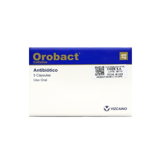 [LB-091-005-N-0007] OROBACT CAPSULAS X 5 Laboratorios Vizcaíno