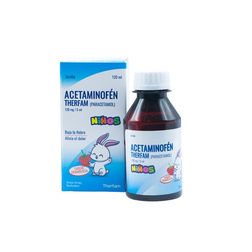 [LB-010-048-N-0010] Acetaminofen Jarabe 120mg/5ml 120ml THERFAM