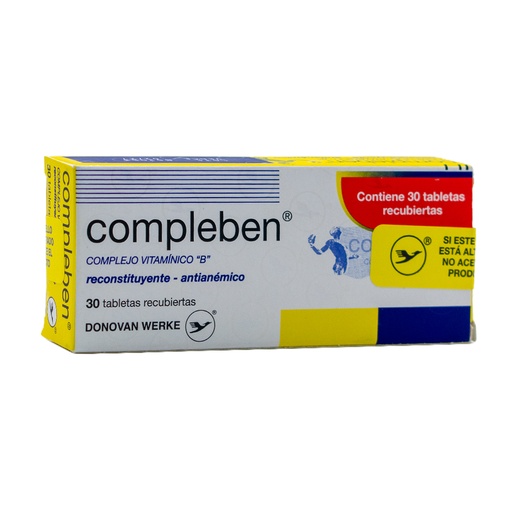 [LB-052-005-N-0007] COMPLEBEN CAJA X 30 TABLETAS Donovan Werke