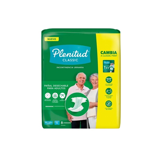 [LB-077-005-N-0007] DEPEND PLENITUD CLASSIC M X 8 KIMBERLY CLARK