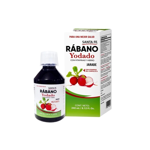 [LB-051-005-N-0007] RABANO YODADO JARABE LAINEZ 236 ML Lainez