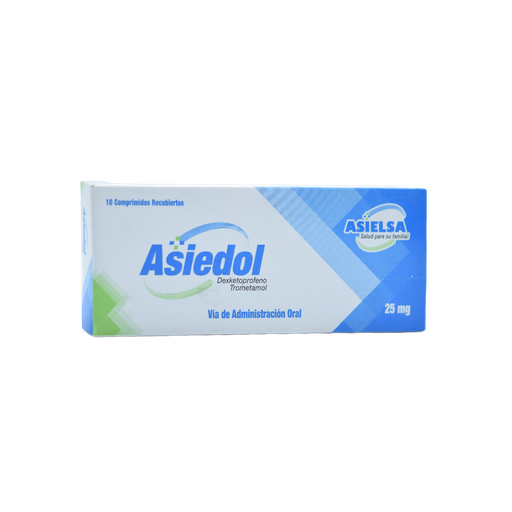 [LB-226-048-N-0001] Asiedol Caja de 10 Tabletas (dexketoprofeno) ASIELSA