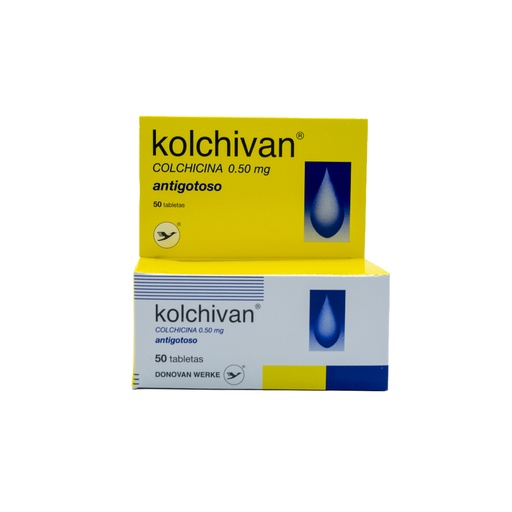 [LB-052-005-N-0025] KOLCHIVAN SOBRE X 10 TABLETAS Donovan Werke