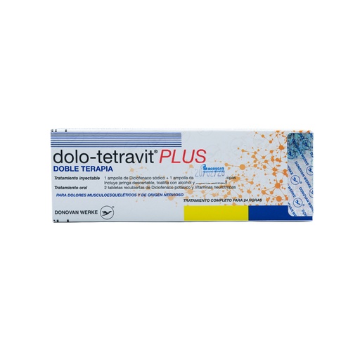 [LB-052-005-N-0031] Dolo-tetravit ampollas x 1 dosis DONOVAN WERKE