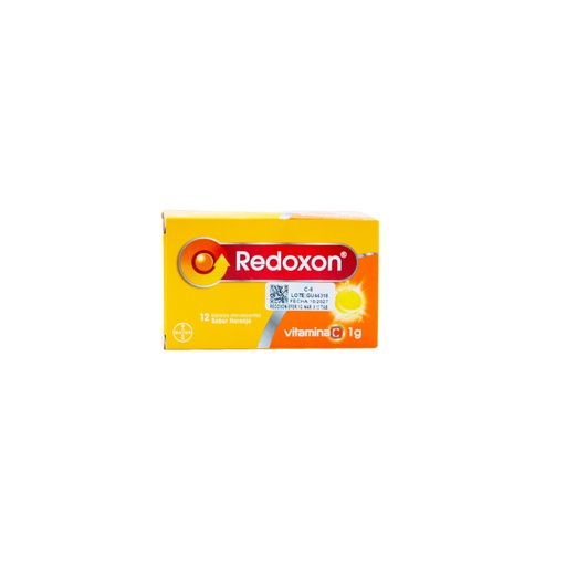 [LB-023-012-N-0036] REDOXON EFERVECENTE 1G NARANJA CAJA X 12 TABS BAYER OTC