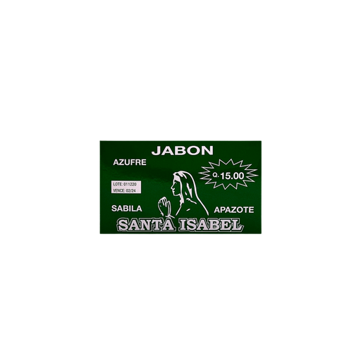 [LB-239-038-N-0001] JABON SANTA IZABEL X 80 GRS. LABORATORIO NACIONAL