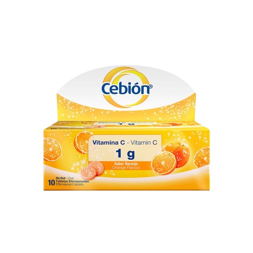 [LB-112-005-N-0003] CEBION 1GR. EFERVECENTE NARANJA X 10 MERCK