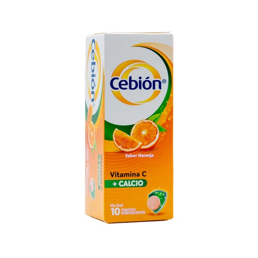 [LB-112-005-N-0004] CEBION CALCIO EFERVECENTE X 10 TAB MERCK