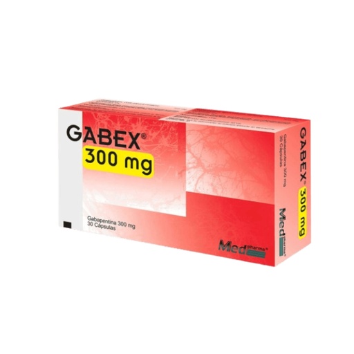 [LB-104-052-N-0004] GABEX 300 MG CAJA X 30 TABLETAS  MEDPHARMA