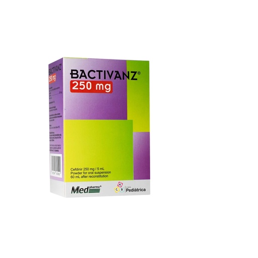 [LB-104-052-N-0015] BACTIVANZ 250MG/5ML FRASCO 60 ML MEDPHARMA