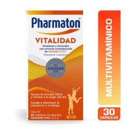 [LB-193-006-N-0002] PHARMATON VITALITY X 30 TABLETAS SANOFI