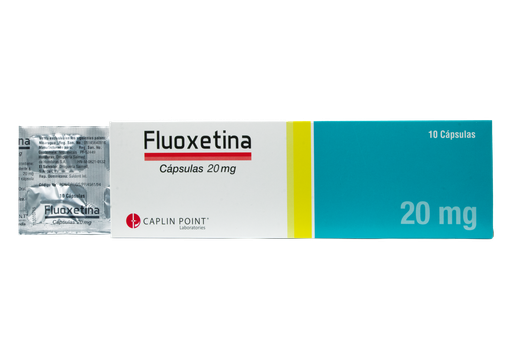 [LB001-001-N-0399] Fluoxetina 20mg Capsulas x 10s Caplin Point Laboratories