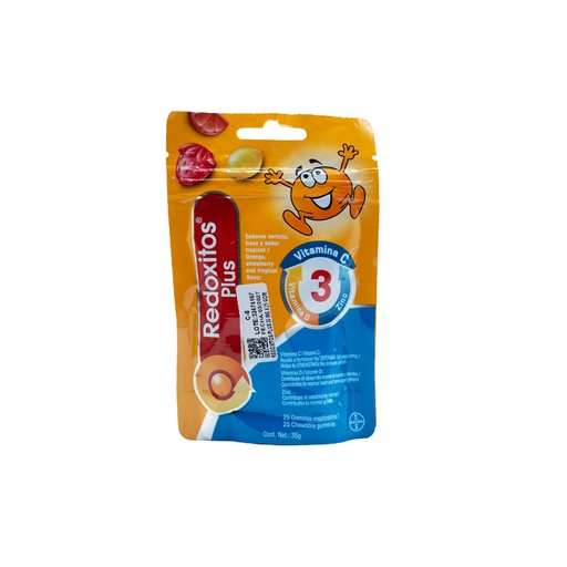 [LB-023-012-N-0039] REDOXITOS PLUS 30 MG BOLSA X 25 GOMITAS BAYER OTC
